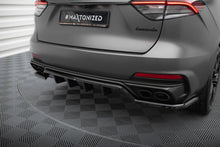 Carica l'immagine nel visualizzatore di Gallery, Splitter posteriore centrale con barre verticali Maxton Design Maserati Levante Trofeo Mk1
