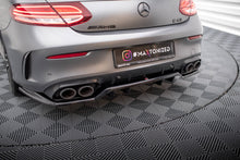 Carica l'immagine nel visualizzatore di Gallery, Splitter Posteriore Centrale con Barre Verticali Mercedes-AMG C43 C205