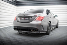 Load image into Gallery viewer, Splitter posteriore centrale con barre verticali Maxton Design Mercedes-AMG C63 W205 Facelift
