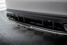 Load image into Gallery viewer, Splitter posteriore centrale con barre verticali Maxton Design Mercedes-AMG C63 W205 Facelift