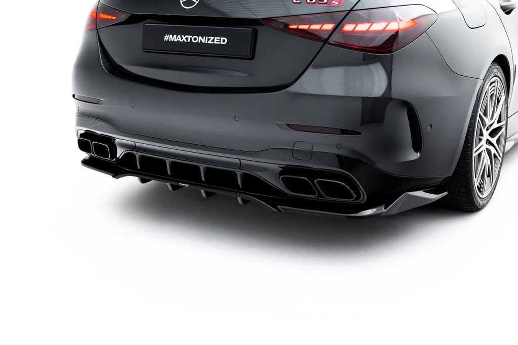 Splitter Posteriore (con barre verticali) Mercedes-AMG C63 Berlina / Station Wagon W206 / S206