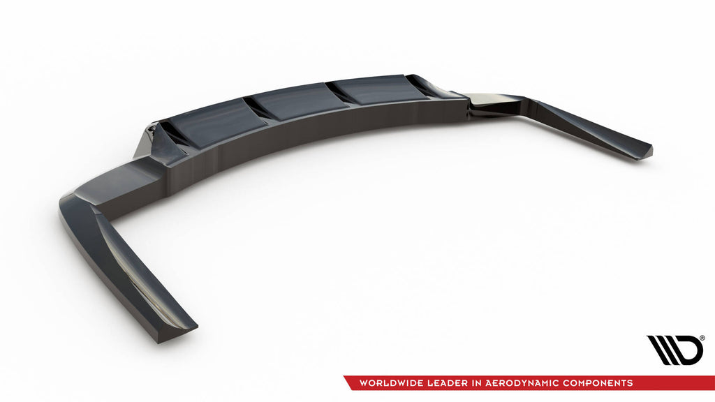 Splitter Posteriore Centrale con Barre Verticali Mercedes-AMG CLA 45 C117 Facelift