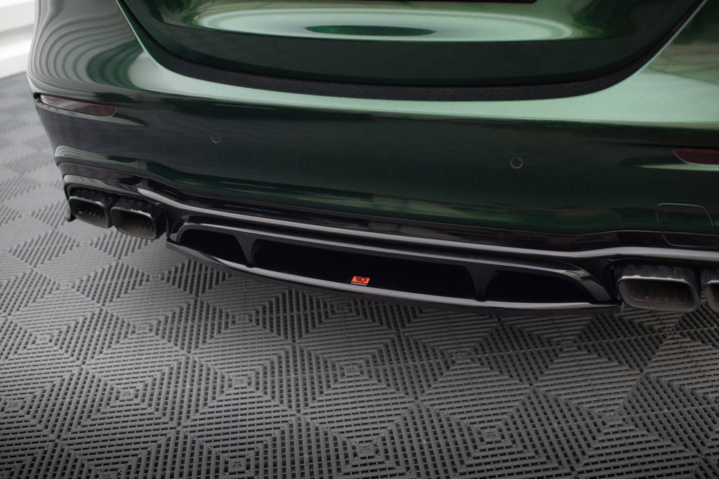 Splitter Posteriore Centrale con Barre Verticali Mercedes-AMG E63 W213 Facelift