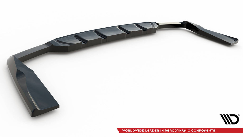 Splitter Posteriore Centrale con Barre Verticali Mercedes-AMG GLC 63 Coupe C253 Facelift Maxton Design