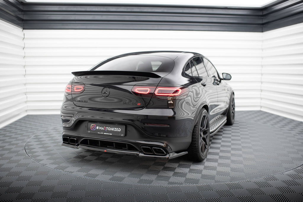 Splitter Posteriore Centrale con Barre Verticali Mercedes-AMG GLC 63 Coupe C253 Facelift Maxton Design