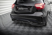 Carica l'immagine nel visualizzatore di Gallery, Splitter Posteriore Centrale con Barre Verticali Mercedes-Benz Classe A AMG-Line W176 facelift (2015-2018)