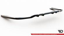Carica l'immagine nel visualizzatore di Gallery, Splitter Posteriore Centrale (con barre verticali) Mercedes-Benz Classe C AMG-Line Berlina W205 Facelift