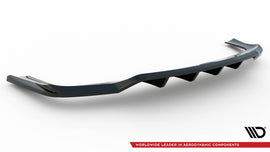 Splitter Posteriore Centrale con Barre Verticali Mercedes GLE SUV AMG-Line W167 Maxton Design