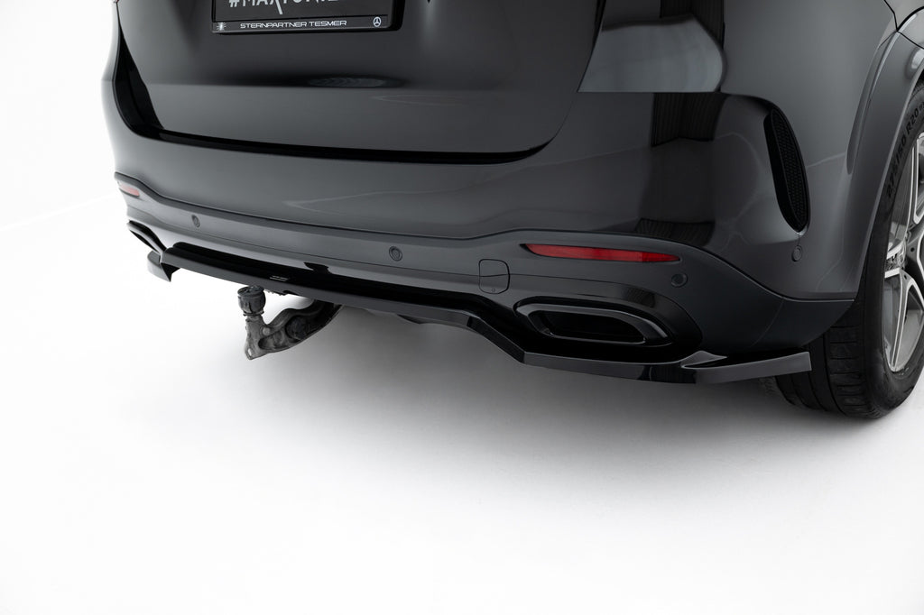 Splitter Posteriore Centrale con Barre Verticali Mercedes GLE SUV AMG-Line W167 Maxton Design