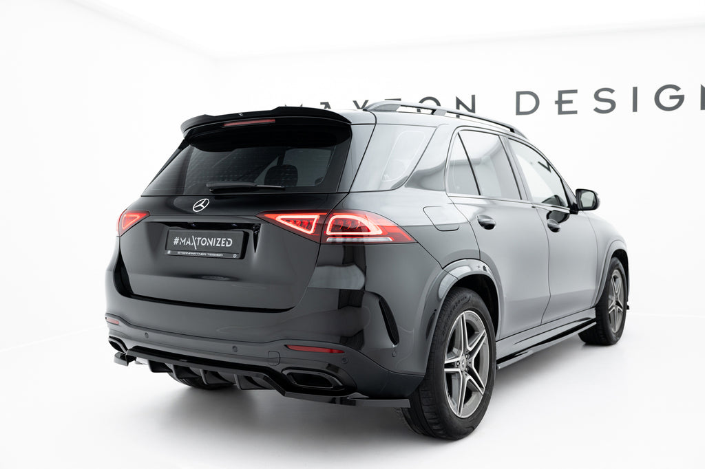 Splitter Posteriore Centrale con Barre Verticali Mercedes GLE SUV AMG-Line W167 Maxton Design