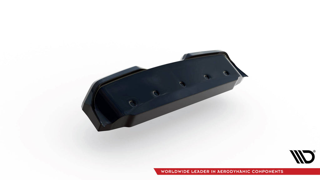 Splitter Posteriore Centrale con Barre Verticali Nissan GT-R R35 Facelift 2