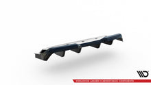 Carica l'immagine nel visualizzatore di Gallery, Splitter Posteriore Centrale con Barre Verticali Nissan GT-R R35 Facelift 2