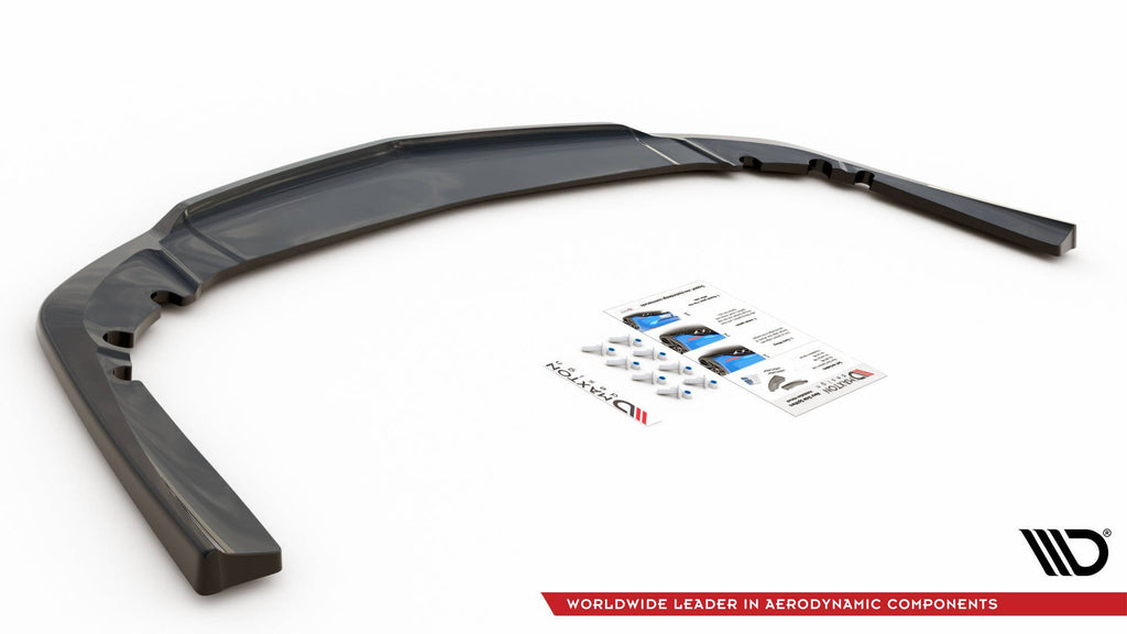 Splitter Posteriore Centrale con barre verticali Maxton Design Opel Insignia Mk1 OPC Facelift