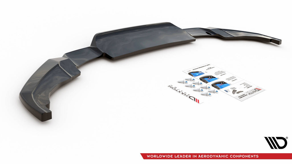 Splitter Posteriore Centrale con barre verticali Peugeot 2008 Mk2