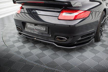 Carica l'immagine nel visualizzatore di Gallery, Splitter Posteriore Centrale con Barre Verticali Porsche 911 Turbo 997 Maxton Design