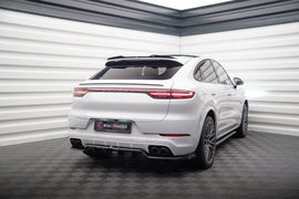 Splitter Posteriore Centrale con Barre Verticali Porsche Cayenne Coupé / SUV Mk3 Maxton Design