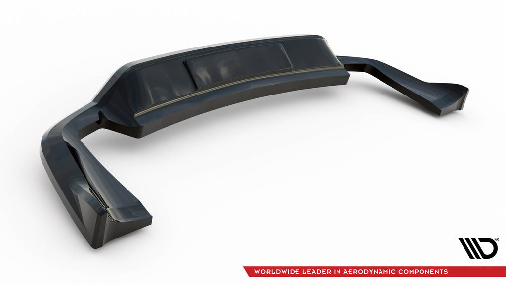 Splitter Posteriore Centrale con Barre Verticali Porsche Cayenne Mk2 Facelift