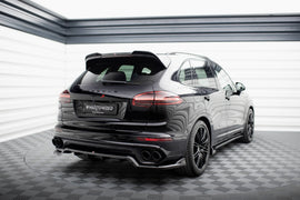 Splitter Posteriore Centrale con Barre Verticali Porsche Cayenne Mk2 Facelift