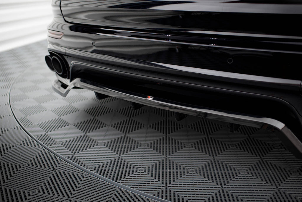 Splitter Posteriore Centrale con Barre Verticali Porsche Cayenne Mk2 Facelift