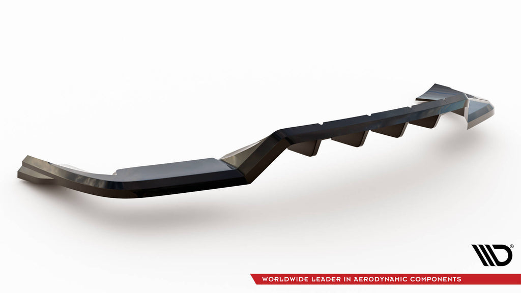 Splitter Posteriore Centrale con Barre Verticali Porsche Cayenne Sport Design SUV / Coupé Mk3