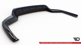 Splitter Posteriore Centrale con Barre Verticali Porsche Panamera E-Hybrid 971 Facelift