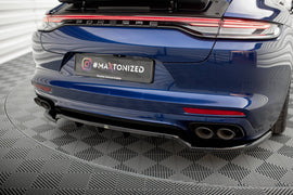 Splitter Posteriore Centrale con Barre Verticali Porsche Panamera E-Hybrid 971 Facelift