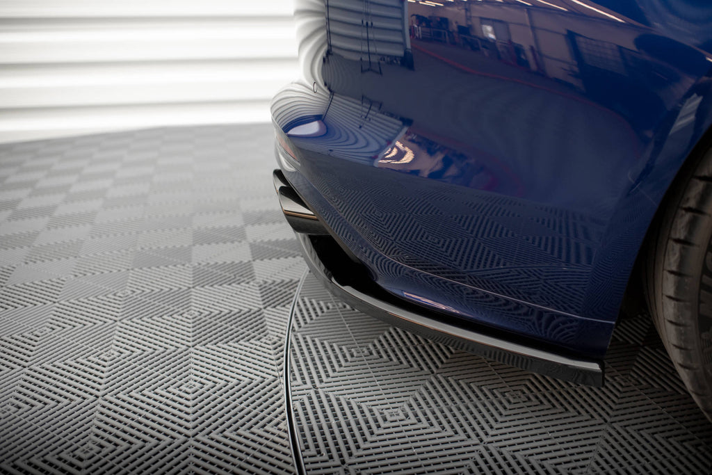 Splitter Posteriore Centrale con Barre Verticali Porsche Panamera E-Hybrid 971 Facelift