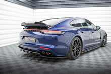 Load image into Gallery viewer, Splitter Posteriore Centrale con Barre Verticali Porsche Panamera E-Hybrid 971 Facelift