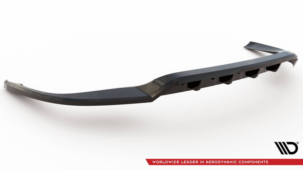 Splitter Posteriore Centrale con Barre Verticali Porsche Panamera E-Hybrid 971 Facelift