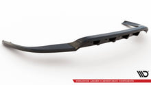 Load image into Gallery viewer, Splitter Posteriore Centrale con Barre Verticali Porsche Panamera E-Hybrid 971 Facelift
