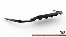 Carica l'immagine nel visualizzatore di Gallery, Splitter Posteriore Centrale con Barre Verticali Porsche Panamera Turbo 970 Maxton Design
