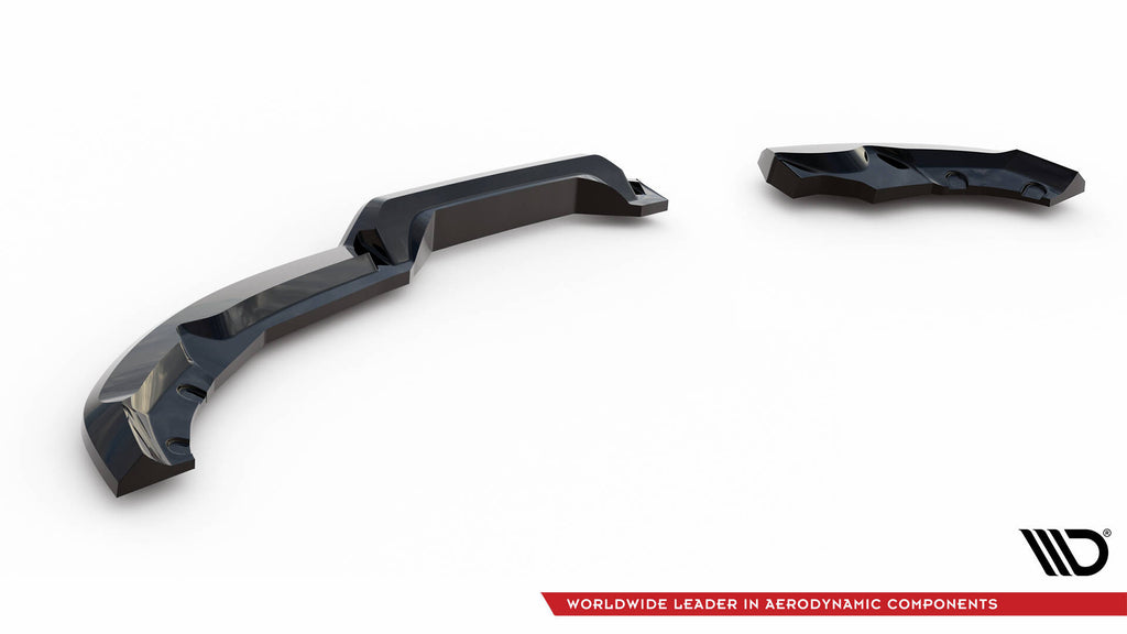 Splitter Posteriore Centrale con Barre Verticali Renault Clio R.S. Line Mk5