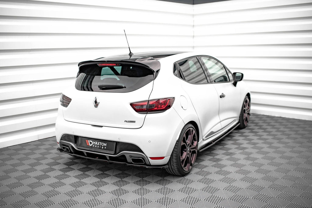 Splitter Posteriore Centrale con Barre Verticali Renault Clio RS Mk4 Maxton Design