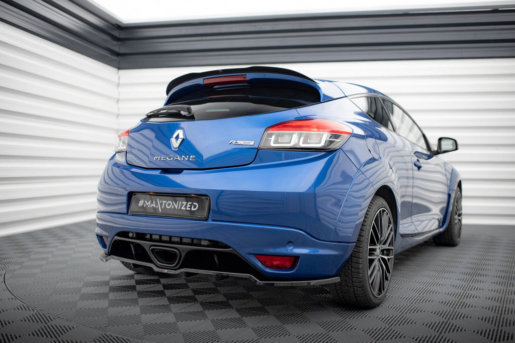 Splitter posteriore centrale con barre verticali Renault Megane RS Mk3