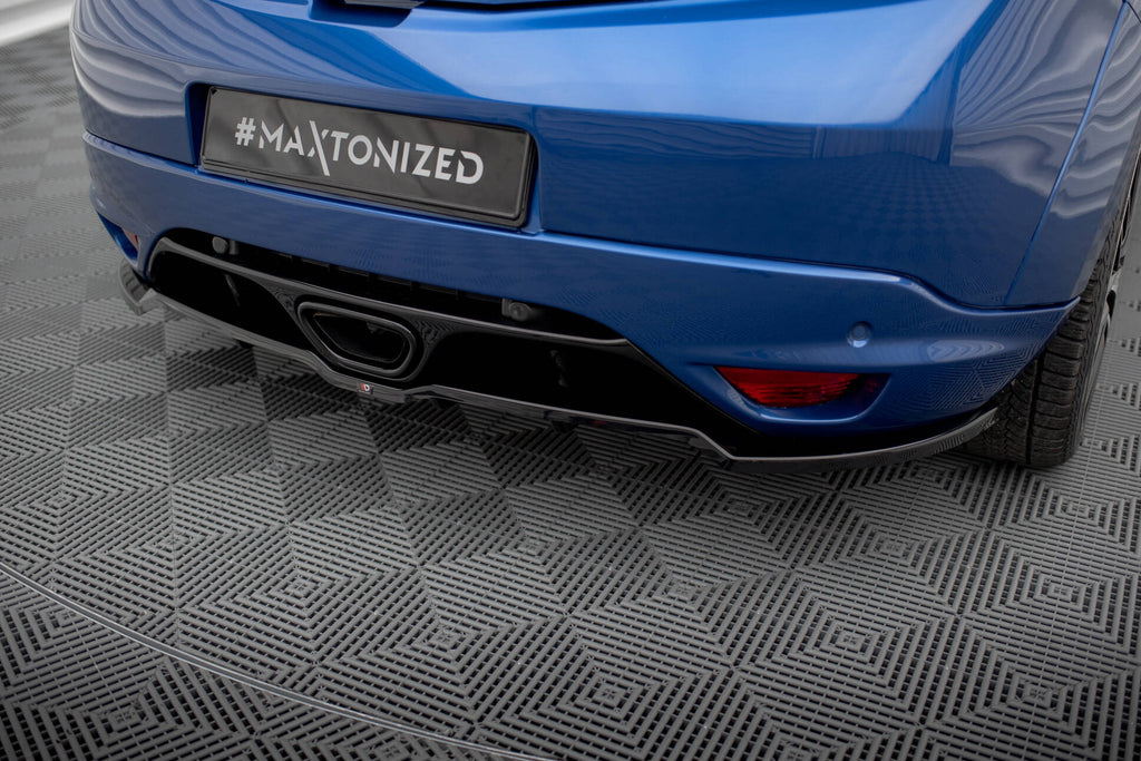 Splitter posteriore centrale con barre verticali Renault Megane RS Mk3