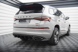 Splitter Posteriore Centrale con Barre Verticali Skoda Kodiaq RS Mk1 / Mk1 Facelift (2017-2023)