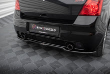 Load image into Gallery viewer, Splitter Posteriore Centrale con Barre Verticali Suzuki Swift Sport Mk4 Maxton Design