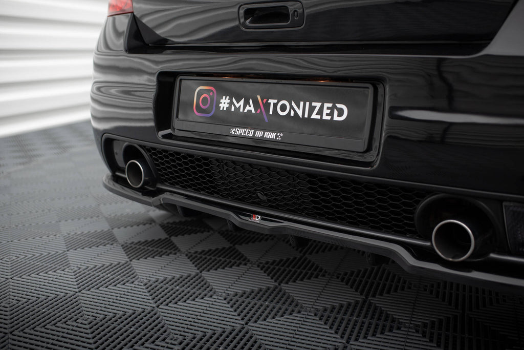 Splitter Posteriore Centrale con Barre Verticali Suzuki Swift Sport Mk4 Maxton Design