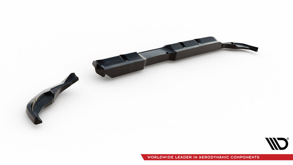 Splitter Posteriore Centrale con Barre Verticali Toyota Yaris GR Sport Mk4