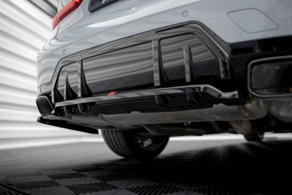 Splitter posteriore centrale V.1 Maxton Design BMW Serie 3 M340i G20 G21 Facelift