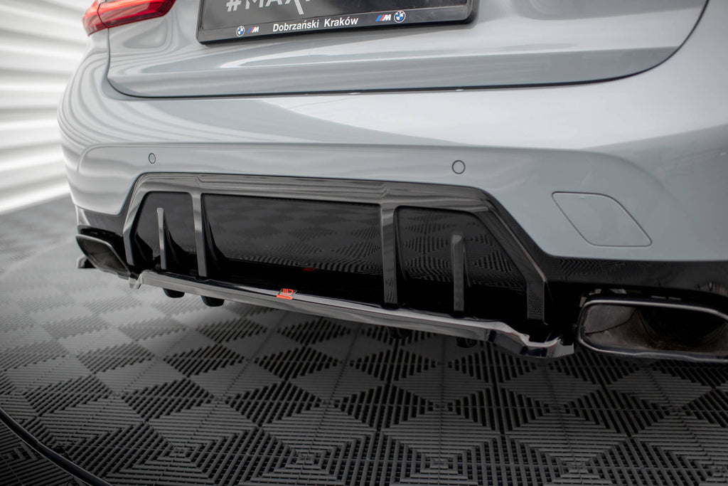 Splitter posteriore centrale V.1 Maxton Design BMW Serie 3 M340i G20 G21 Facelift
