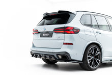Carica l'immagine nel visualizzatore di Gallery, Splitter Posteriore Centrale con Barre Verticali V.1 BMW X5 M-Pack G05 Facelift