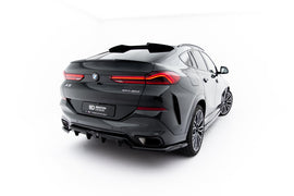 Splitter Posteriore Centrale V.1 Maxton Design compatibile con BMW X6 M-Pack G06 Facelift
