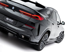 Splitter Posteriore Centrale V.1 Maxton Design compatibile con BMW X6 M-Pack G06 Facelift