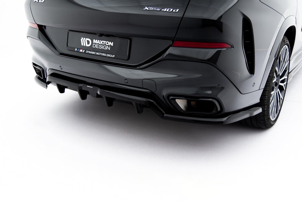 Splitter Posteriore Centrale V.1 BMW X6 M-Pack G06 Facelift
