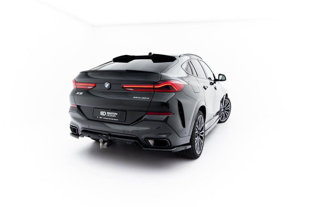 Splitter Posteriore Centrale V.1 BMW X6 M-Pack G06 Facelift