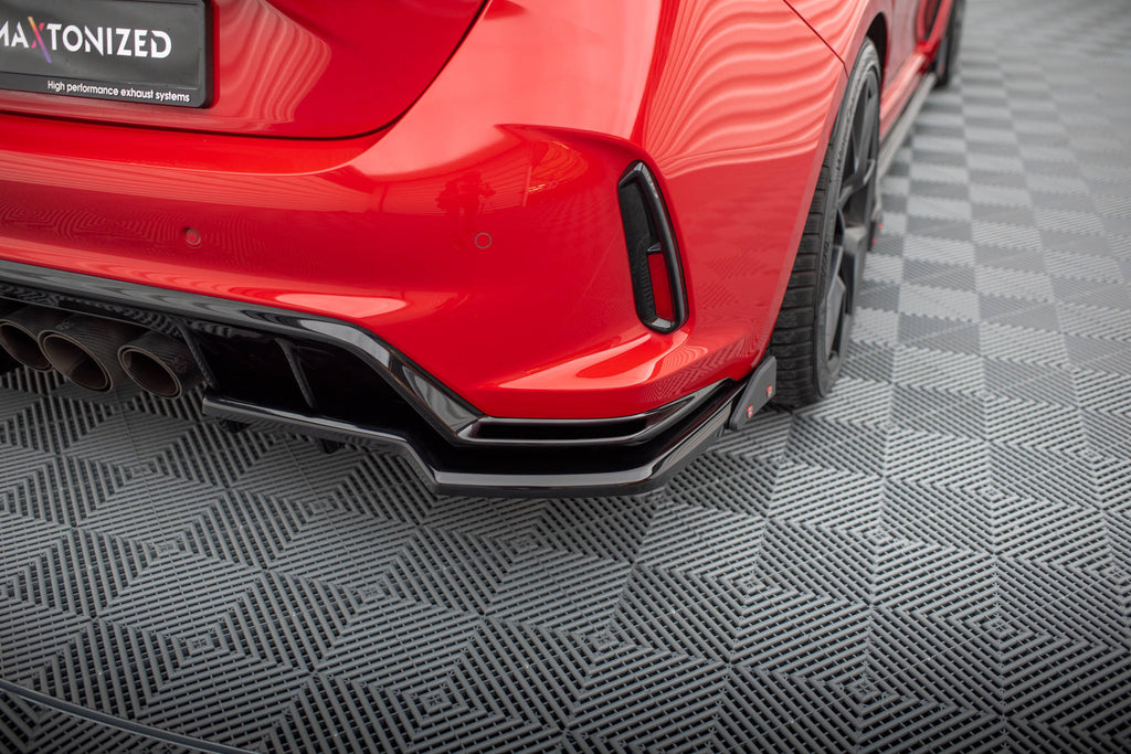 Splitter Posteriore Centrale V.1 + Flap Maxton Honda Civic Type R Mk11