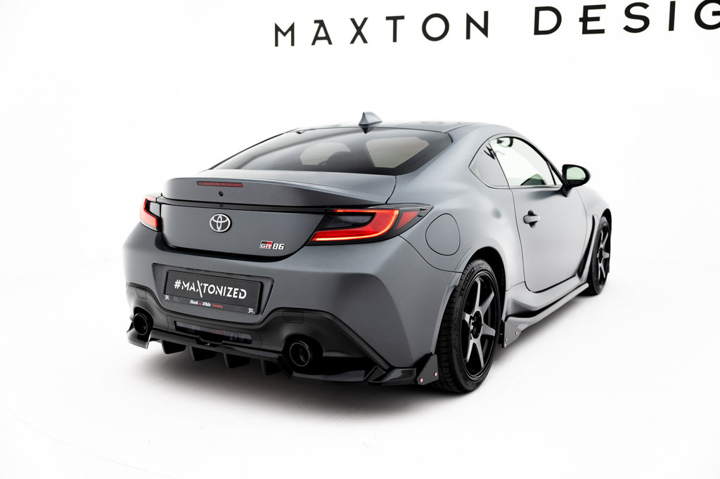 Splitter Posteriore Centrale V.1 con Flap Laterali Posteriori Toyota GR86 Mk1 Maxton Design