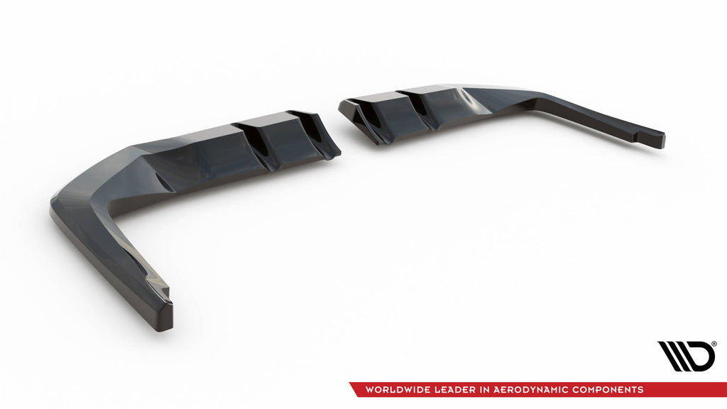 Splitter Posteriore Centrale con Barre Verticali V.1 Maxton Honda Civic Type R Mk11