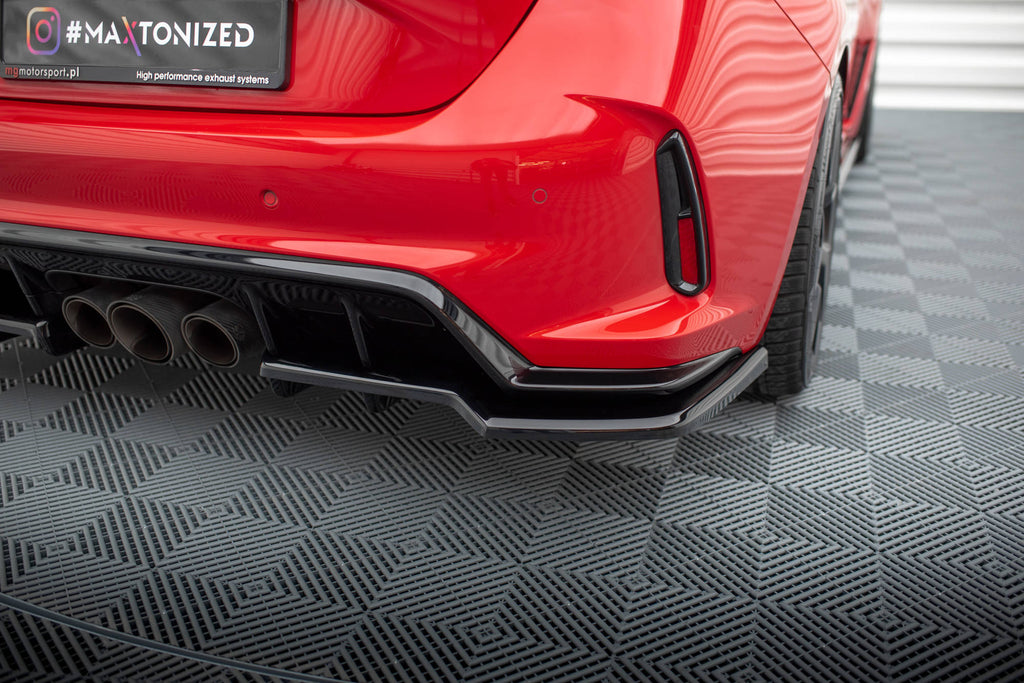 Splitter Posteriore Centrale con Barre Verticali V.1 Maxton Honda Civic Type R Mk11